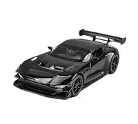 XGFFBAGB 1:32 para Vulcan GT Aleación Diecast Modelo De Coche Sonido Y Luz Pull Back Juguete Coleccionable Regalo(Black,with Box)