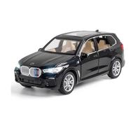 XGFFBAGB 1:32 para X5 SUV Aleación Diecast Modelos De Coche Sonido Luz Pull Back Juguetes Regalos(Black,with Box)