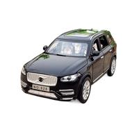 XGFFBAGB 1:32 Volvo XC90 - Coche De Fundición A Presión con Puertas Que Se Abren Y Se Retiran(Black,with Box)