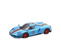 XGFFBAGB 1/64 Modelo De Coche De Aleación para La Colección Enzo(BLU,with Box)