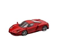 XGFFBAGB 1/64 Modelo De Coche De Aleación para La Colección Enzo(Rosso,No Box)