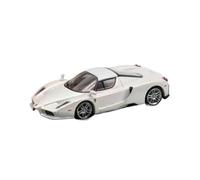XGFFBAGB 1/64 Modelo De Coche De Aleación para La Colección Enzo(White,with Box)