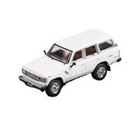 XGFFBAGB 1/64 para Coche Modelo Land Cruiser LC60 Fundido A Presión(White,with Box)