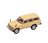 XGFFBAGB 1/64 para Coche Modelo Land Cruiser LC60 Fundido A Presión(Yellow,with Box)