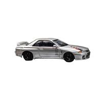 XGFFBAGB 1/64 para Coche Modelo R32 Nismo Livery S-Tune Fundido A Presión(Silver B,No Box)