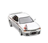 XGFFBAGB 1/64 para Coche Modelo R32 Nismo Livery S-Tune Fundido A Presión(White C,No Box)