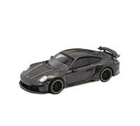 XGFFBAGB 1/64 para El Modelo De Coche Fundido A Presión Negro 992 Stinger GTR Carbon Edition(with Box)