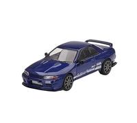 XGFFBAGB 1/64 para GT-R Top Secret VR32 Azul Metálico Modelo De Coche Fundido A Presión(No Box)