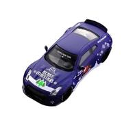 XGFFBAGB 1/64 para GTR, Coche Modelo Fundido A Presión De Aleación con Revestimiento Navideño(with Box)