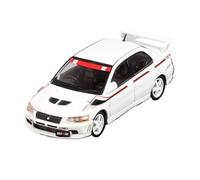 XGFFBAGB 1/64 para Lancer GSR Evolution EVO VII Rally Car Model Diecasts Vehículos De Juguete(White,with Box)