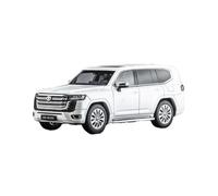XGFFBAGB 1/64 para Land Cruiser LC300 ZX Vehículo Modelo De Aleación Coche A Pequeña Escala Juguete para Regalo Fundido A Presión(White E,with Box)