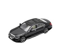 XGFFBAGB 1/64 para Master S Class S450 W222 Coche En Miniatura De Aleación Juguete para Regalo(Black A,No Box)