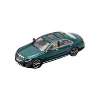 XGFFBAGB 1/64 para Master S Class S450 W222 Coche En Miniatura De Aleación Juguete para Regalo(Green D,with Box)