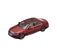 XGFFBAGB 1/64 para Master S Class S450 W222 Coche En Miniatura De Aleación Juguete para Regalo(Red G,with Box)