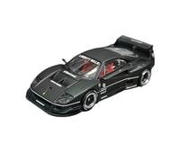 XGFFBAGB 1/64 para Modelo F40, Aleación De Coche, Vehículo Deportivo Fundido A Presión, Colección Negra Mate(Black,with Box)