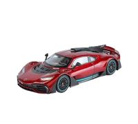 XGFFBAGB Coche Deportivo De Aleación A Escala 1:18, Fundido A Presión, De Metal, para Carreras, Modelo De Juguete, Regalo(Rosso,No Box)