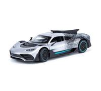 XGFFBAGB Coche Deportivo De Aleación B-One Track, Escala 1:24, Fundido A Presión, De Metal, Modelo De Vehículo, Juguete De Colección, Regalo.(Silver,No Box)