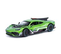 XGFFBAGB Coche Deportivo De Aleación B-One Track, Escala 1:24, Fundido A Presión, De Metal, Modelo De Vehículo, Juguete De Colección, Regalo.(Green,No Box)