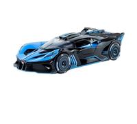 XGFFBAGB Coche Deportivo De Aleación De Fundición A Presión Bolide A Escala 1/24, Modelo De Coche De Juguete De Metal con Sonido Y Luz, Regalo Coleccionable(BLU,No Box)
