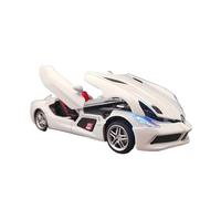 XGFFBAGB Coche Deportivo De Aleación SLR Roadster A Escala 1/32, Juguete De Metal Fundido A Presión, Modelo De Colección, Regalos(White,with Box)