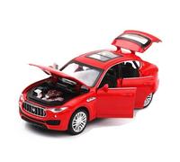 XGFFBAGB Coche Fundido A Presión A Escala 1:32, Modelo De Metal con Sonido Y Luz, SUV Extraíble, 7 Puertas Que Se Pueden Abrir, Regalos, Juguetes(Red B,No Box)