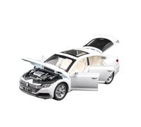 XGFFBAGB Modelo De Aleación CC A Escala 1/32, Coche De Metal Fundido A Presión, Sonido Y Luz, Coleccionable, Juguete, Vehículo, Regalo(White,No Box)