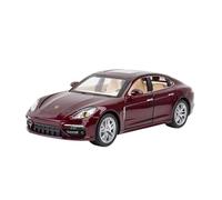 XGFFBAGB Modelo De Coche De Aleación Panamera A Escala 1:24, Vehículo De Metal Fundido A Presión con Retroceso, Juguetes De Colección.(Rosso,No Box)