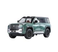 XGFFBAGB Modelo De Coche De Aleación SUV U8, Escala 1:24, Fundido A Presión, De Metal, con Puertas Traseras Abiertas, Regalo(Green,with Box)