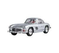 XGFFBAGB Modelo De Coche De Juguete De Metal Fundido A Presión De Aleación S-SL300 A Escala 1:24, Regalo De Colección(Silver,with Box)