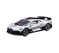 XGFFBAGB Modelo De Coche De Juguete Divo Chiron A Escala 1/64, Ruedas Libres, Aleación Fundida A Presión, Regalo De Colección(Silver,No Box)