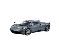 XGFFBAGB Modelo De Coche Deportivo Fundido A Escala 1/64 Para Huayra Roadster BC, Juguetes, Regalos, Colección, Adornos De Exposición (Silver Gray, Sin caja)