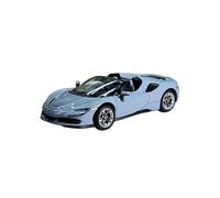 XGFFBAGB Regalos De Coches De Aleación Novitec SF90 A Escala 1/64(Gray,with Box)