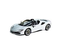 XGFFBAGB Regalos De Coches De Aleación Novitec SF90 A Escala 1/64(White,with Box)