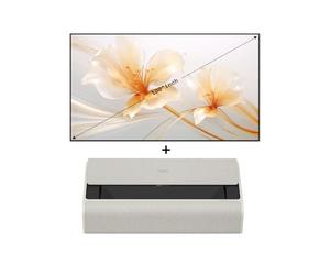 Xgimi ALR - Pantalla de proyección sobre marco de 100" para distancia focal ultra corta, color negro