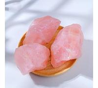 XGINERFEX 1KG Rose Quartz Crystal Raw Stone Gemstone Irregular Bulk Rough Specimens Ornaments Gemstone Stone
