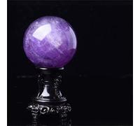 XGINERFEX Amethyst Ball Ornaments Purple Air from The East Home Living Room Bedroom Accessories Craft Gifts,40mm Gemstone Stone