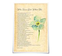 XGINERFEX Bereavement Gift for Women Men, Art Deco Inspired Poem Poster, Memorial Wall Art Print, Comforting Quote for Home Decor After Loss(Framed,16x24inch(40x60cm))