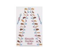 XGINERFEX Classroom Music Poster Solfege Hand Signs Chart Sight Singing Reference for Teachers and Choir Directors Wall-Art(Framed,16x24inch(40x60cm))