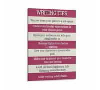 XGINERFEX Educational Writing Poster The Ultimate Editing and Proofreading Guide Infographic for School Home School(Framed,08x12inch(20x30cm))
