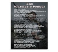 XGINERFEX Gods Armor Wall Decor Christian Art Canvas Painting for Living Room Bedroom Inspirational Gift(Unframed,12x18inch(30x45cm))