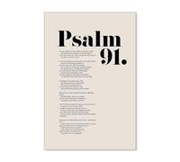 XGINERFEX Modern Christian Wall-Art, Inspirational Bible Verse Canvas Print, Uplifting Scripture Quote Poster for Home, Church and Office Decor(Framed,16x24inch(40x60cm))