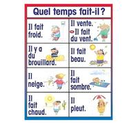 XGINERFEX Modern Weather Map Poster Climate Chart Wall-Art Print Minimalist Home Office Classroom Decor(Unframed,16x24inch(40x60cm))