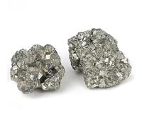 XGINERFEX Pyrite Ore Crystal Specimens Cube Cluster Home Decoration Ornaments,400~500g Gemstone Stone