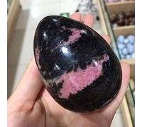 XGINERFEX Rose Stone Crystal Quartz Gem Egg Room Decoration Home furnishings Aquarium Birthday Present (Size : 300-350g) Gemstone Stone