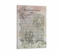 XGINERFEX Service and Honor Poster - Military Tribute Canvas Art for Library, Study, or VA Room Decor(Framed,16x24inch(40x60cm))