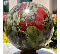 XGINERFEX Stone The Dragon Blood stoneQuartz Crystal Sphere Ball Gemstone Stone