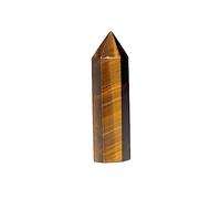 XGINERFEX Tiger Eye Crystal Point Ornament Stick Craft Home Decor DIY Gift (Size : 70-80mm) Gemstone Stone