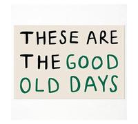 XGINERFEX Uplifting Quote Canvas These Are The Days Retro Typography Wall-Art Affirmation Decor for Home Office Bedroom(Framed,16x24inch(40x60cm))
