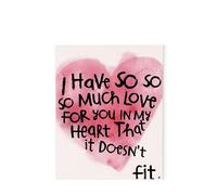 XGINERFEX Valentine's Day Gift for Her, Heart Love Wall-Art, Romantic Poster for Girlfriend Wife, Bedroom Decor(Unframed,12x18inch(30x45cm))
