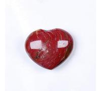 XGINERFEX Various Materials Gemstones Rose Quartz Crystals Love Heart Shaped Amethyst Home Decoration (Color : Lignified Quartz) Gemstone Stone